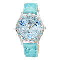 SKONE 9243 luxury style color strap crystal lady watches